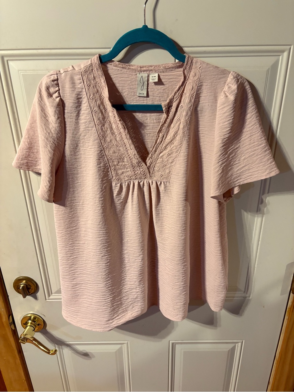 Joie Top in Light Pink Size Medium